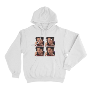 Daughter from Hell Cover Unisex Hoodie White