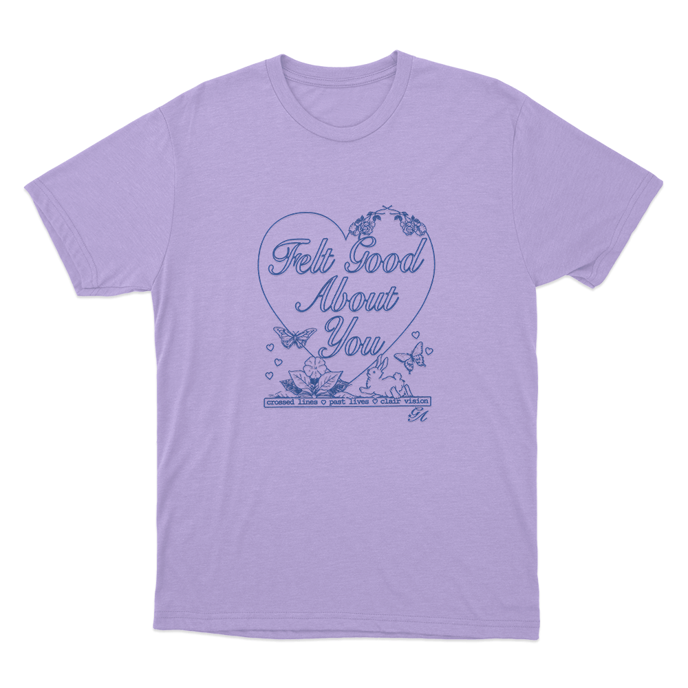 Felt Good About You Unisex T Shirt Purple Felt Good About You Unisex T Shirt Purple