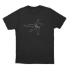 GA Hollow Star Logo Unisex T Shirt Black