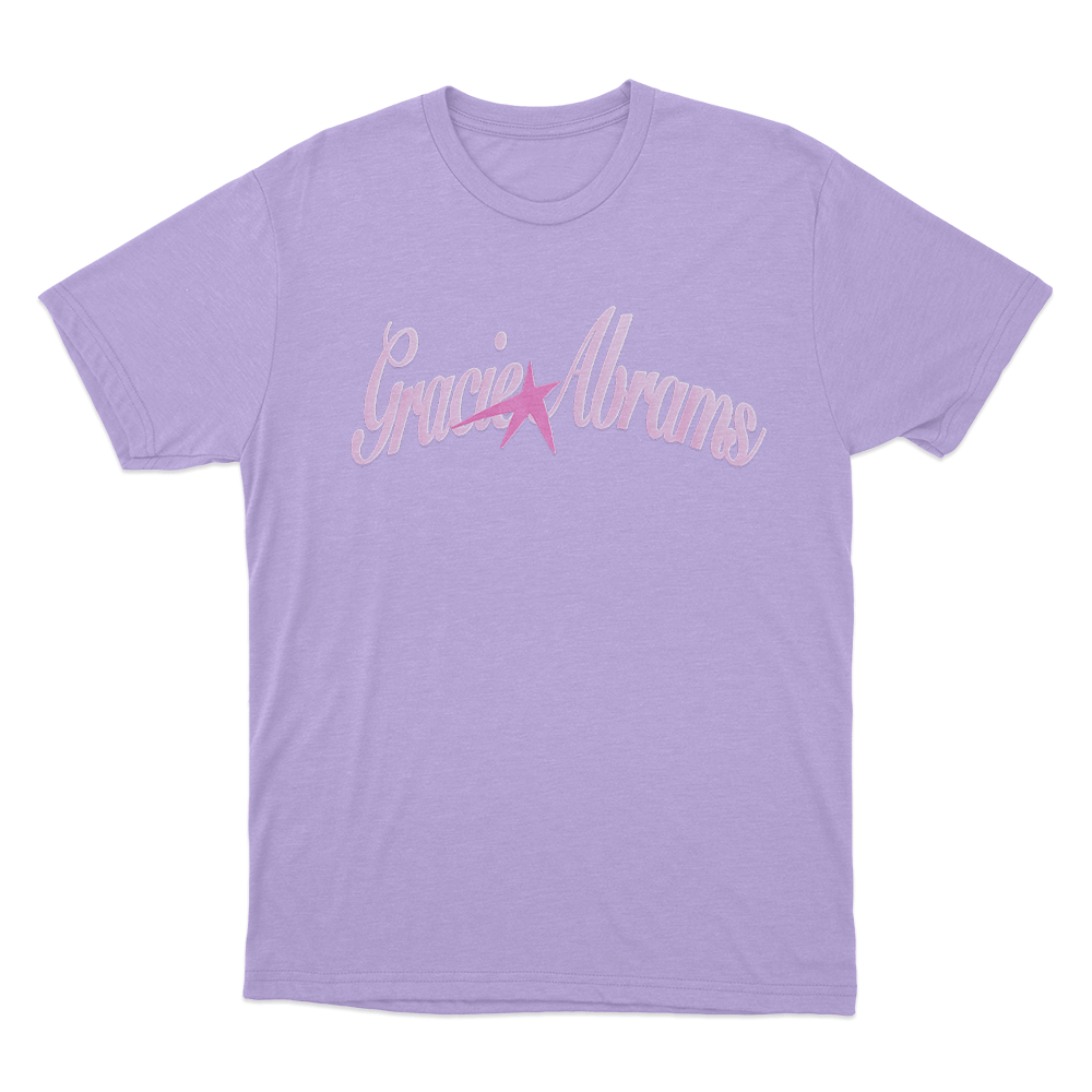 Gracie Abrams Pink Star Unisex T Shirt Purple Gracie Abrams Pink Star Unisex T Shirt Purple