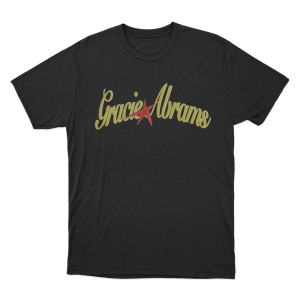 Gracie Abrams Yellow Star Unisex T Shirt Black