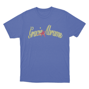 Gracie Abrams Yellow Star Unisex T Shirt Blue