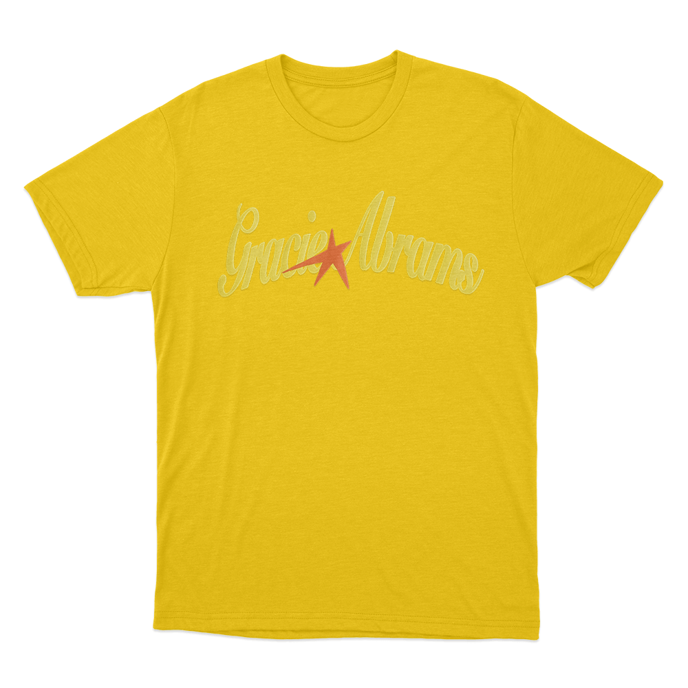 Gracie Abrams Yellow Star Unisex T Shirt Yellow Gracie Abrams Yellow Star Unisex T Shirt Yellow