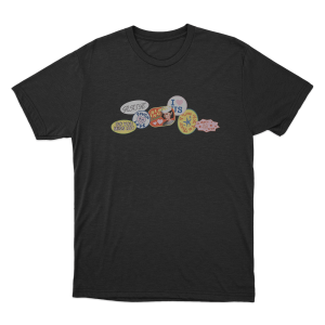 The Secret Of Us Sticker Design Unisex T Shirt Black