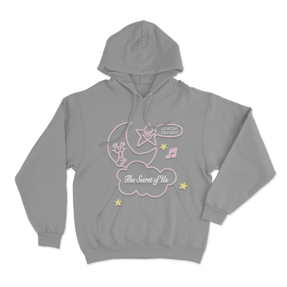 The Secret Of Us Unisex Hoodie Grey The Secret Of Us Unisex Hoodie Grey