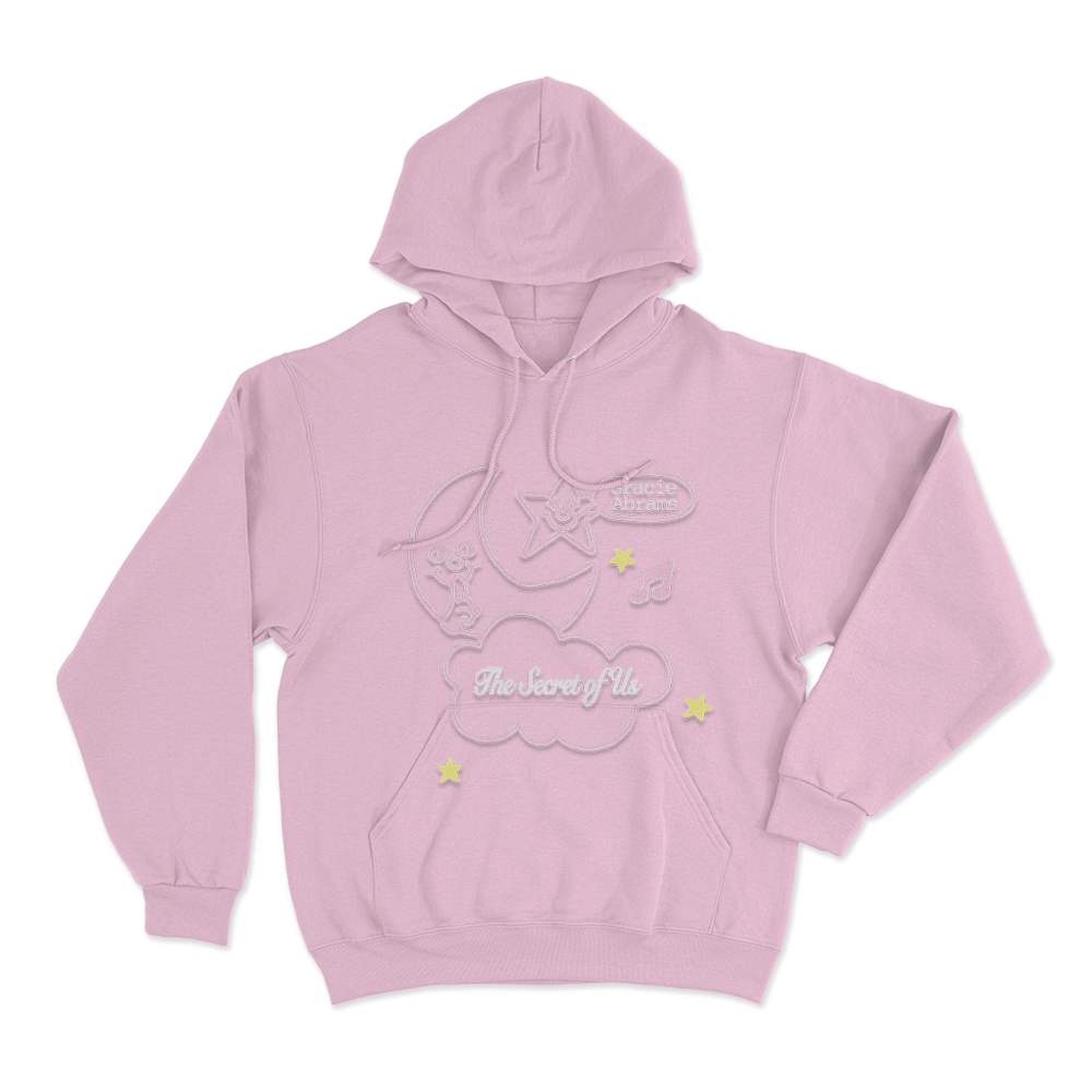 The Secret Of Us Unisex Hoodie Pink The Secret Of Us Unisex Hoodie Pink