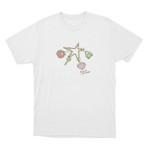 Toronto Maple Leaf Charm Popup Unisex T Shirt White